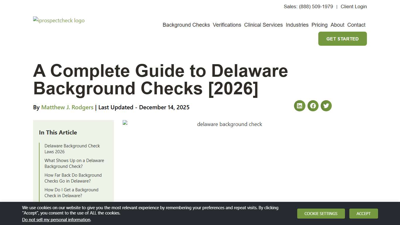 A Complete Guide to Delaware Background Checks [2026]